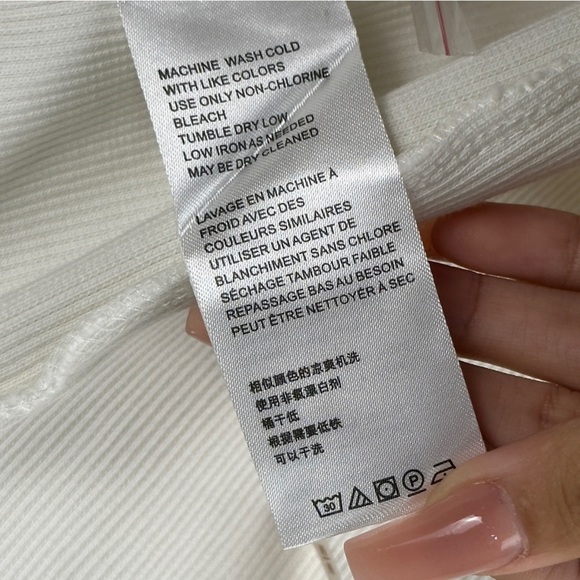 Free People Have My Heart Cropped White Top‎ Size Medium Women - Picture 10 of 14